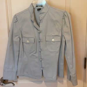 NWOT Lauren Ralph Lauren pale blue jacket